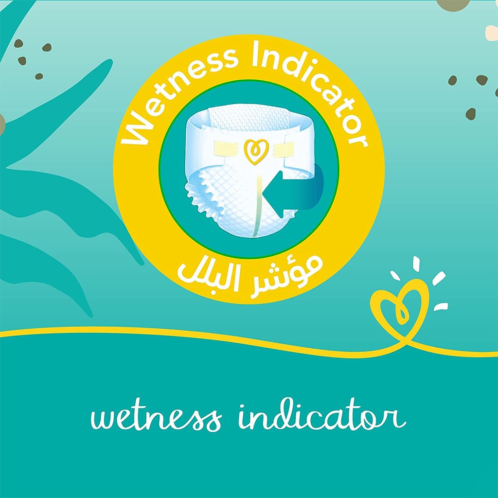 Pampers Baby-Dry Newborn Diapers With Aloe Vera, Size 1, 2-5Kg, Pack of 21's