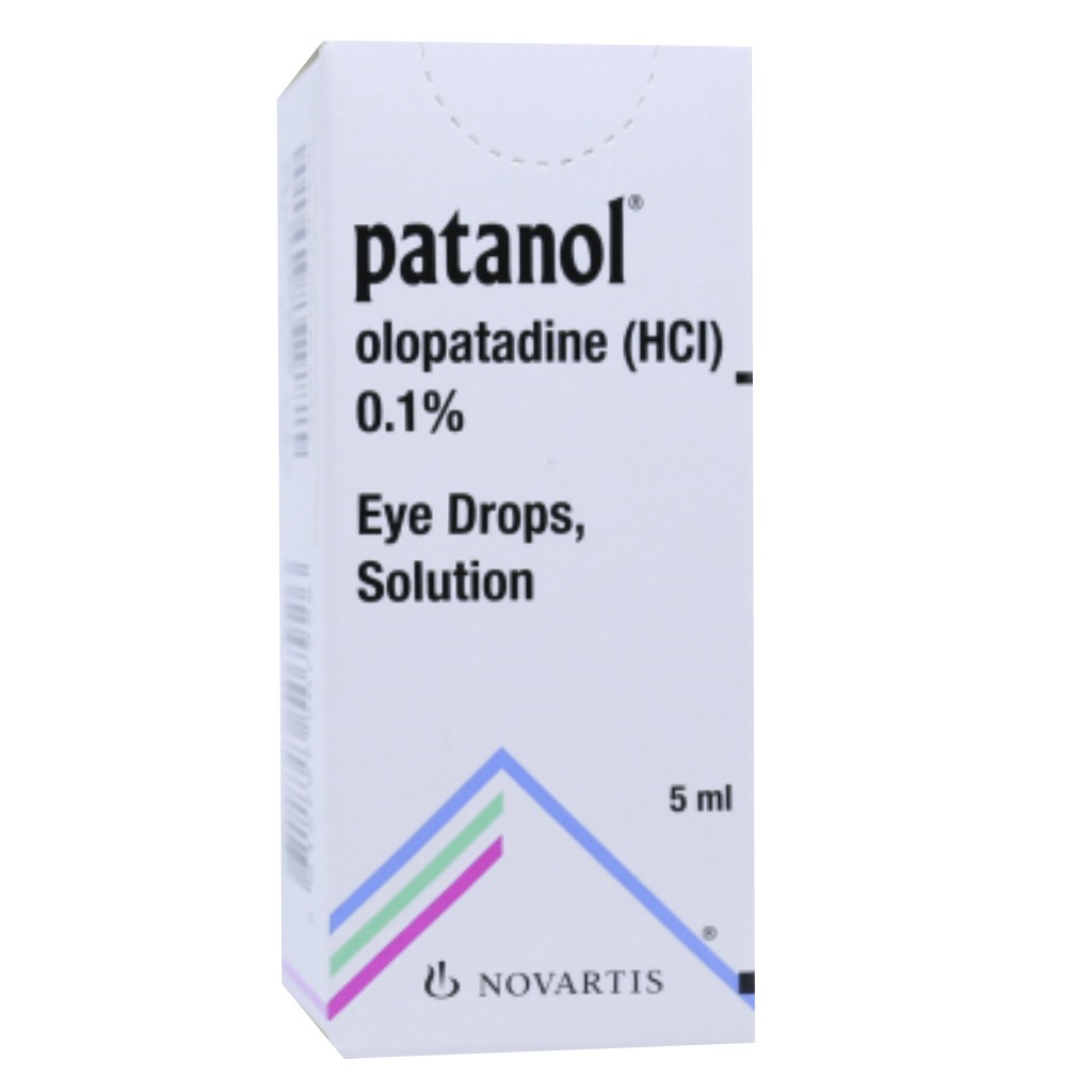 Patanol 0.1% Eye Drops 5 mL
