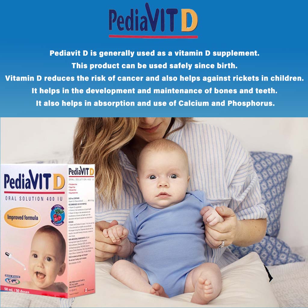 Pediavit D Drops 50 mL