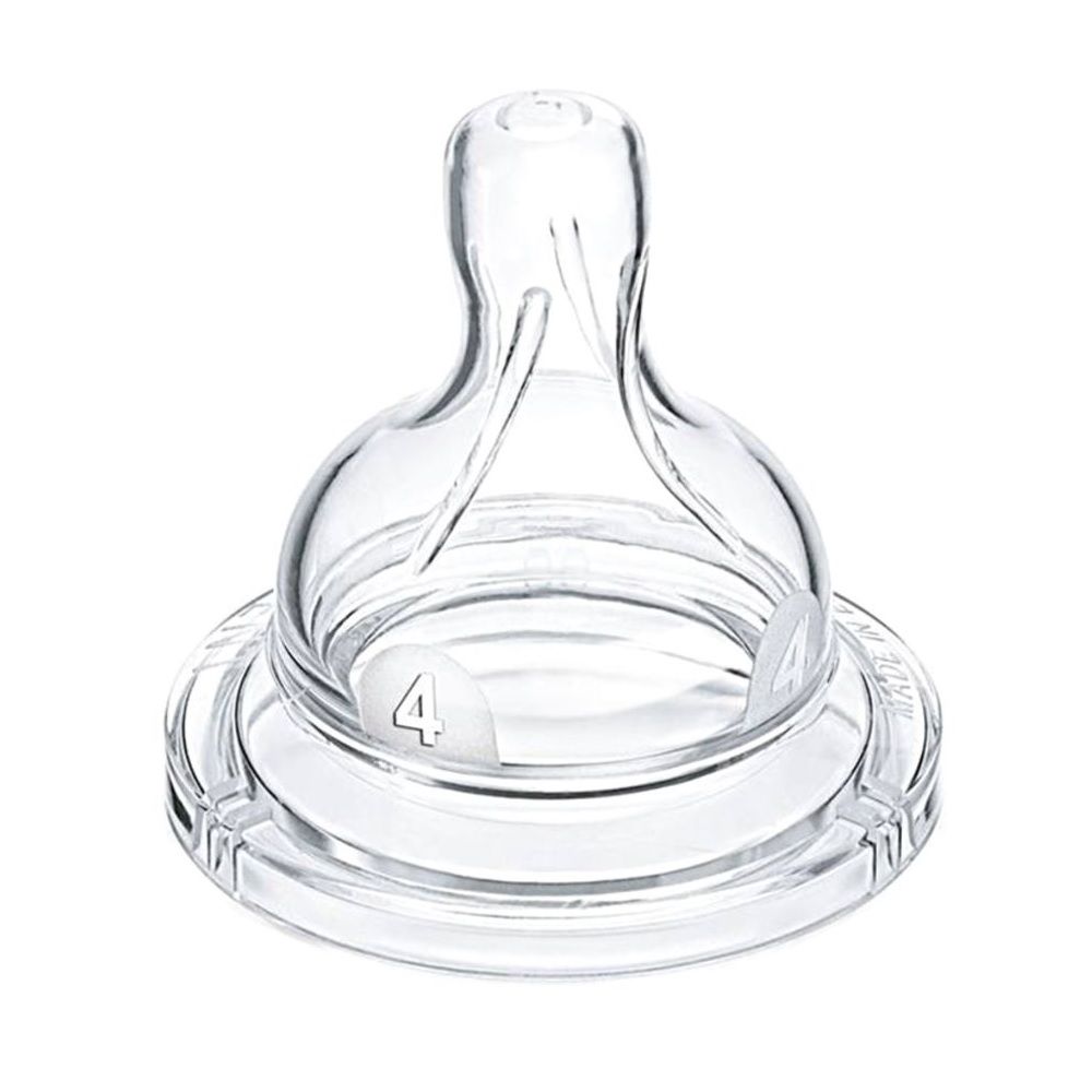 Philips Avent Classic+ Silicone Teats 4 Holes 2's SCF634/27