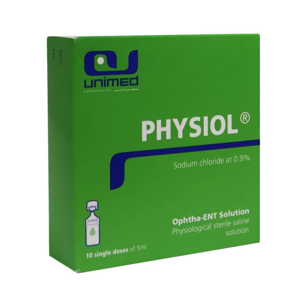 Physiol 0.9% Saline Solution 5 mL 10's