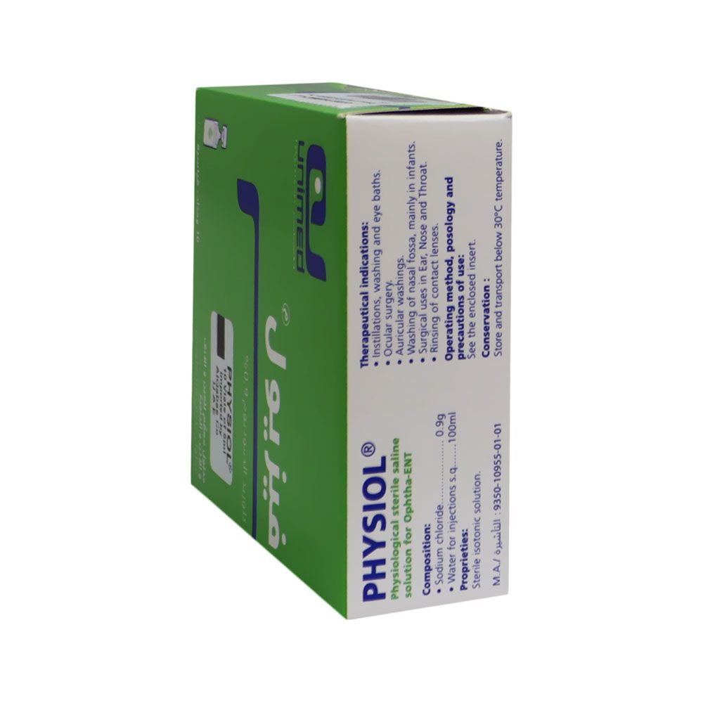 Physiol 0.9% Saline Solution 5 mL 10's