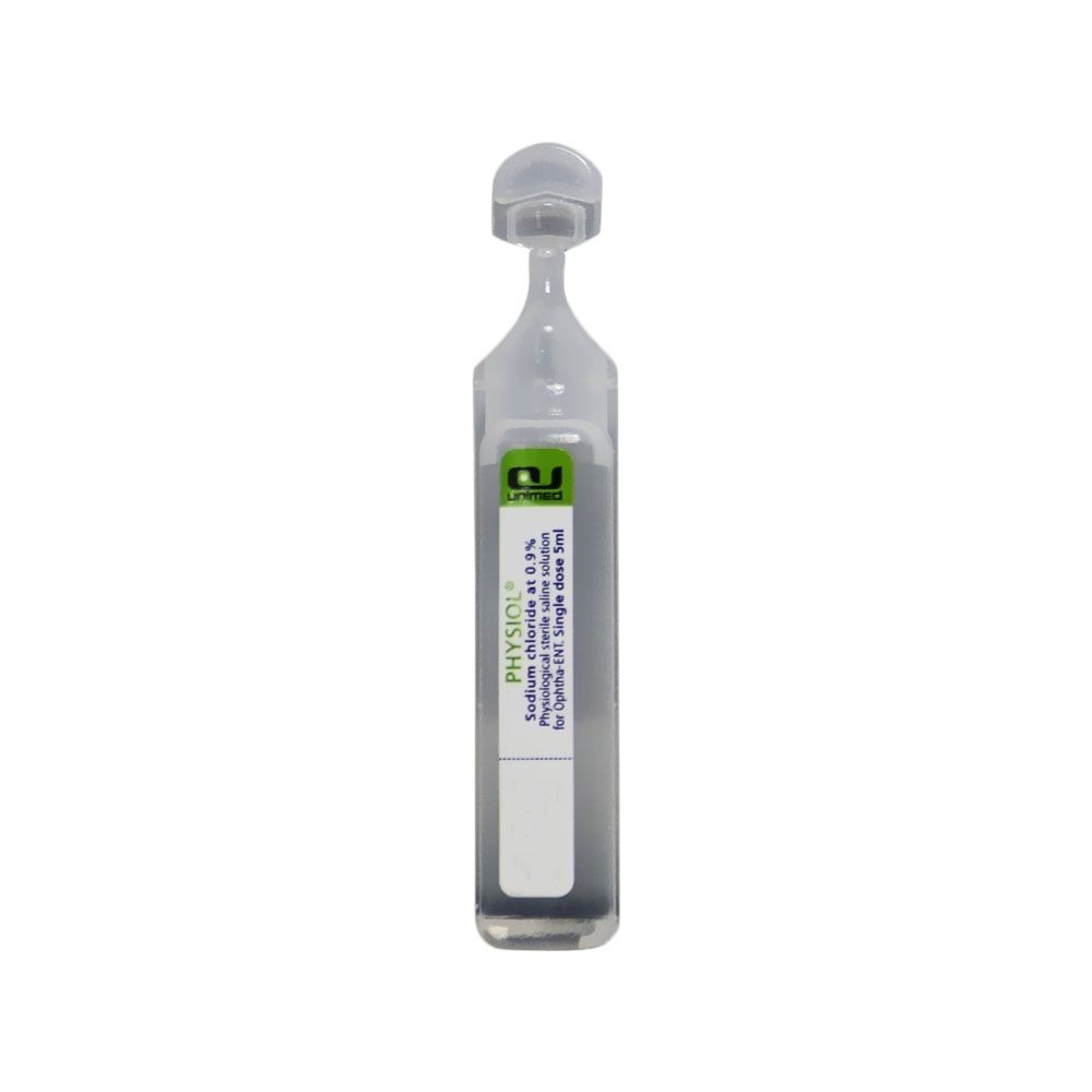 Physiol 0.9% Saline Solution 5 mL 10's