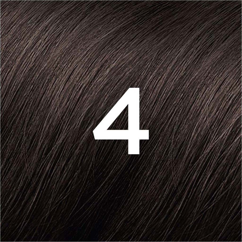 Phyto Phyto Color Permanent Hair Color Treatment Kit With Milk Developer & Colouring Cream, Shade 4 Brown