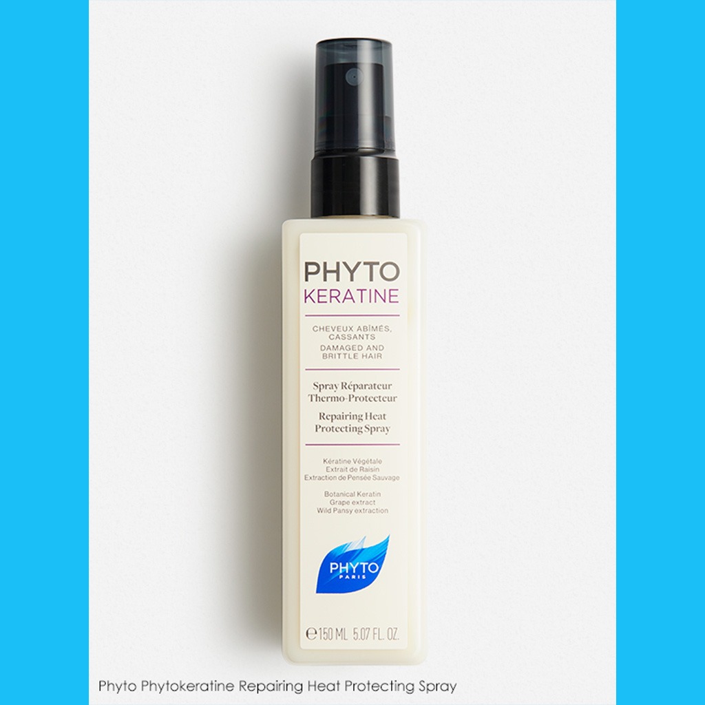 Phyto Phytokeratine Repairing Heat Protecting Leave-In Hair Spray For Damaged And Brittle Hair 150ml