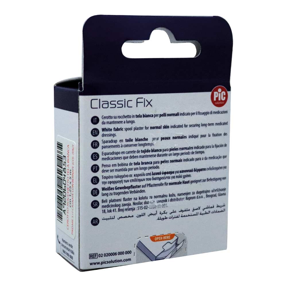 Pic Classic Fix Roll 1.25 cm x 5 m