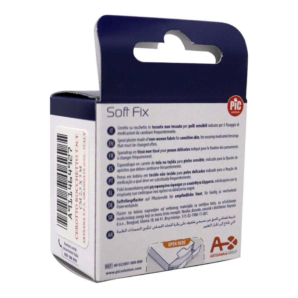 Pic Soft Fix 2.5 cm x 5 m