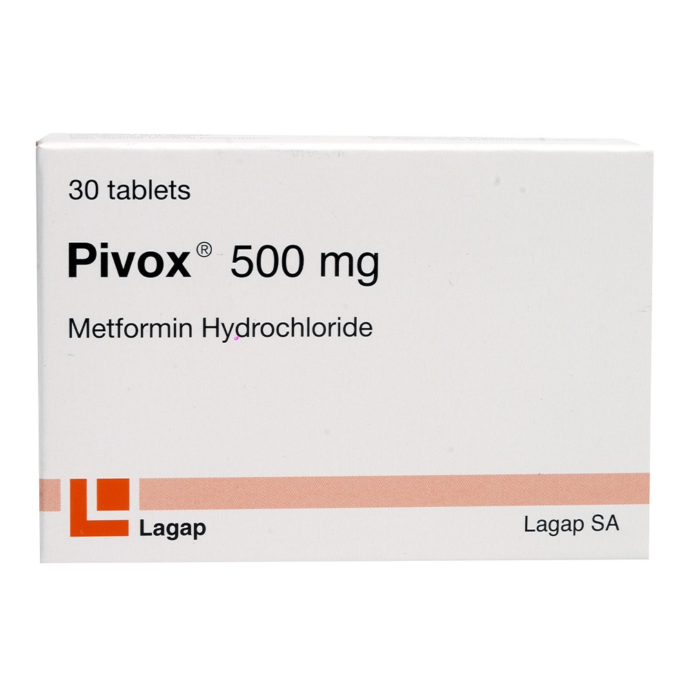 Pivox 500mg Tablets, Pack of 30's
