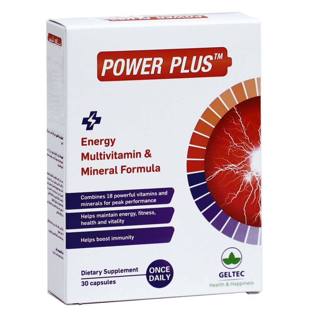 Prescriptives Power Plus Energy Multivitamins & Minerals Capsules, Pack of 30's