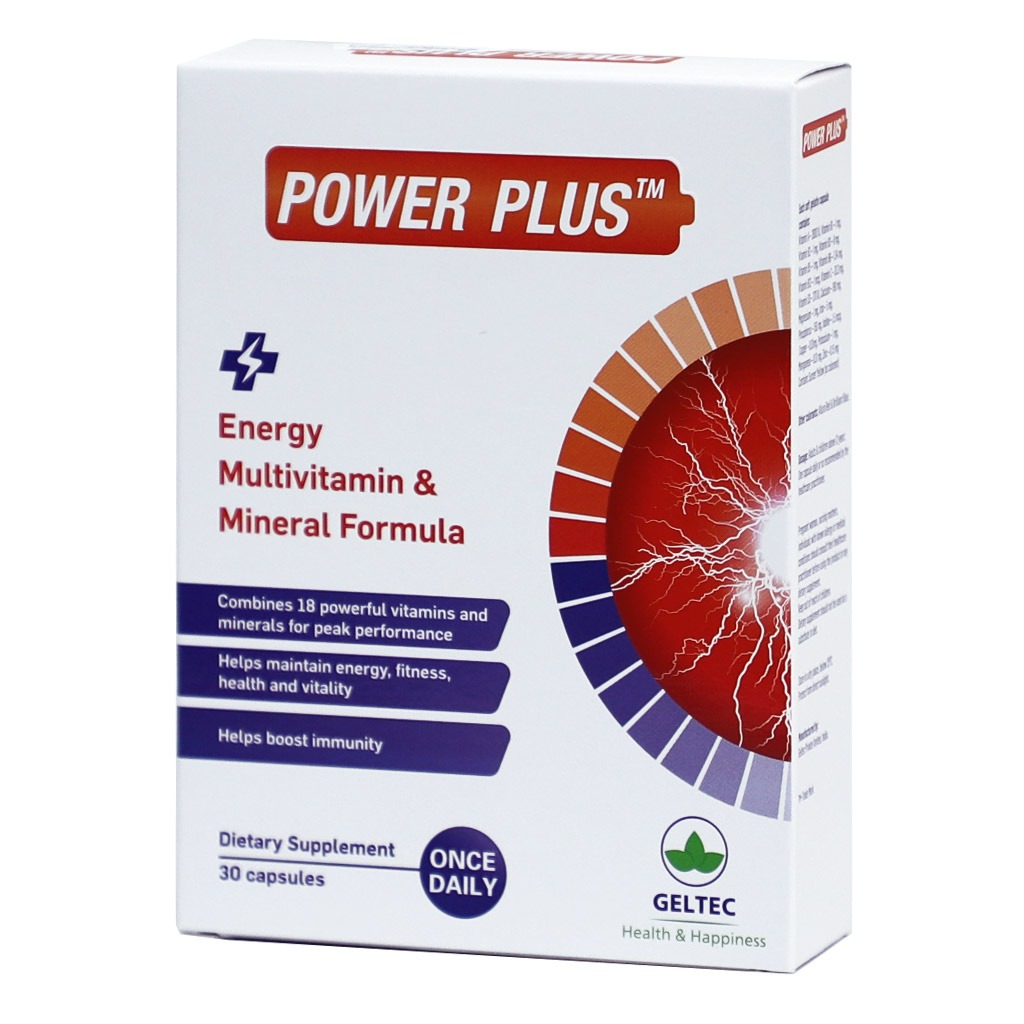 Prescriptives Power Plus Energy Multivitamins & Minerals Capsules, Pack of 30's
