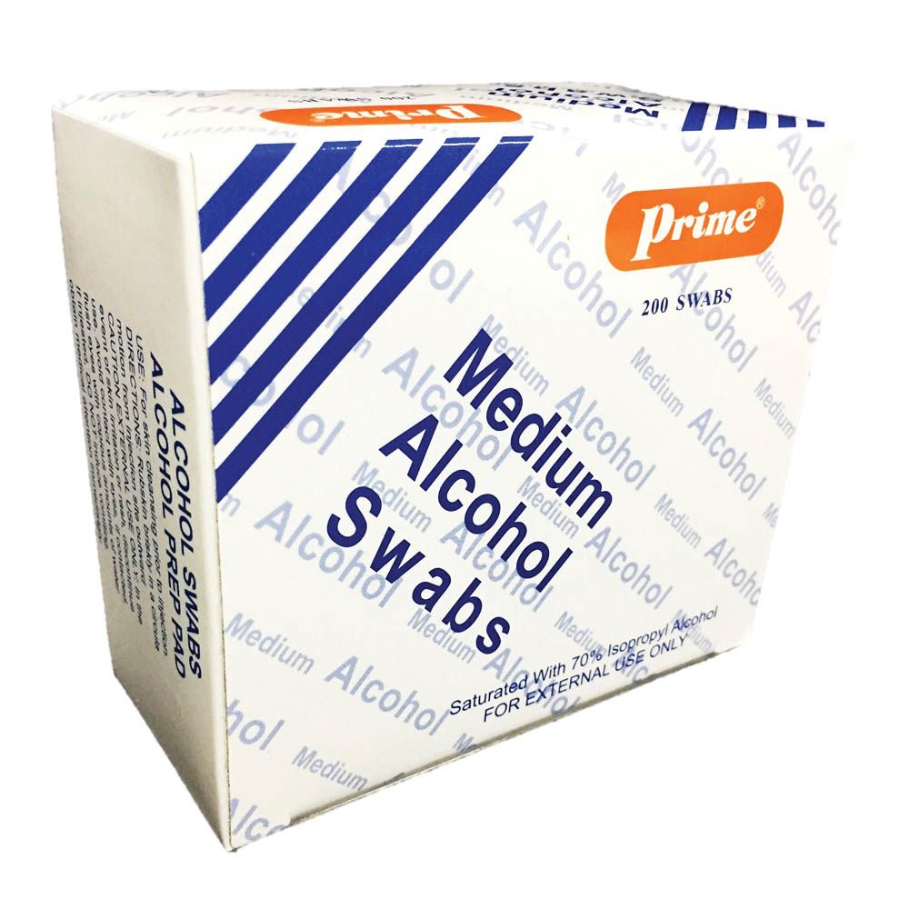 Prime Alchohol Swabs 200's