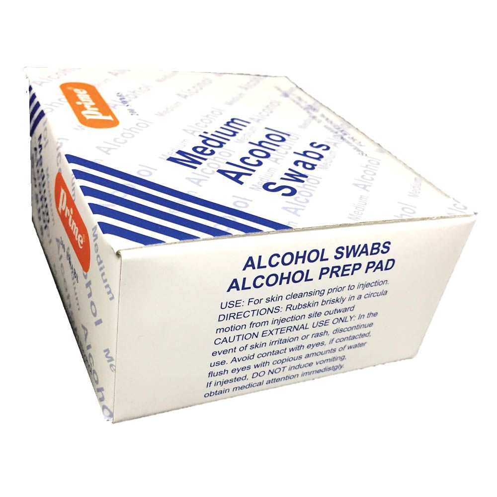 Prime Alchohol Swabs 200's