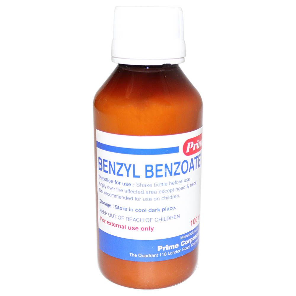 Prime Benzyl Benzonate Lotion For Lice, Scabies Treatment 100ml