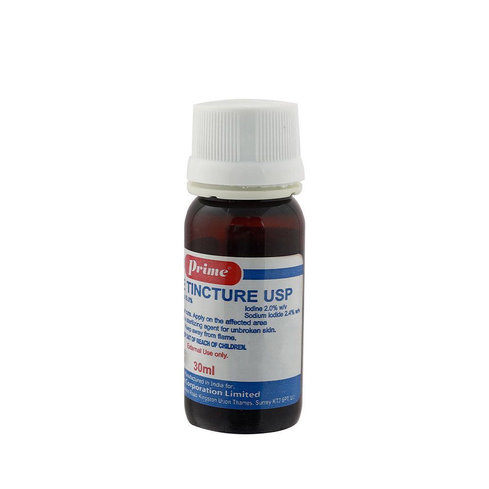 Prime Antispetic Iodine Tincture 30ml