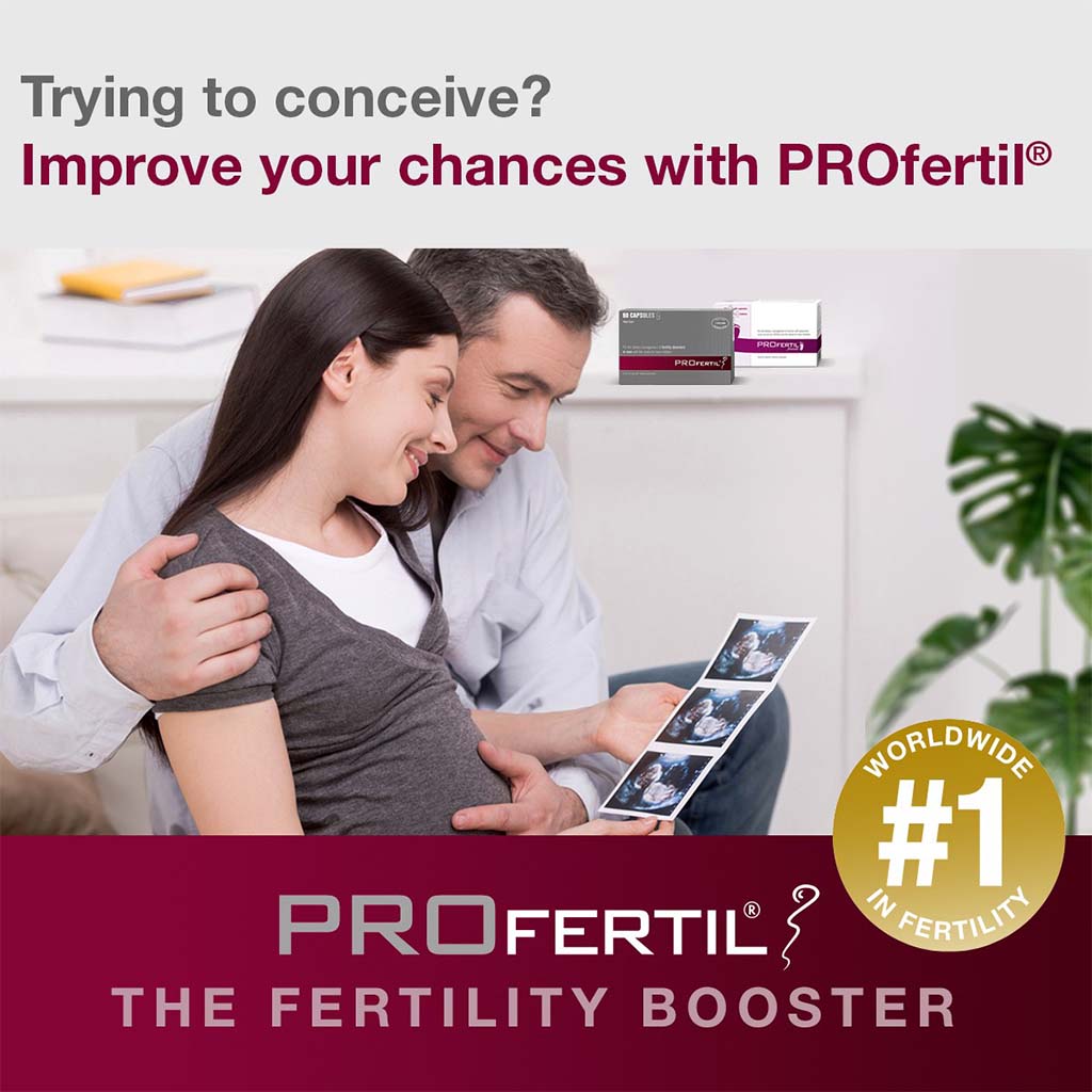 Profertil® Male Fertility Supplement Capsule, Pack of 60's