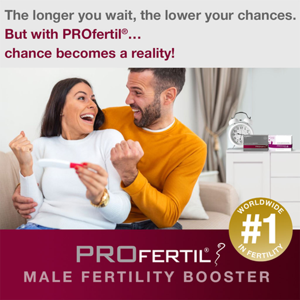 Profertil® Male Fertility Supplement Capsule, Pack of 60's