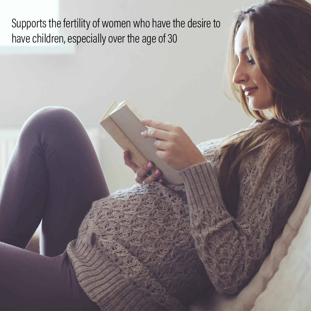 Profertil® Female With Folic Acid & Omega-3, Fertility Support Pill For Women, Pack of Tablets 28's + Capsules 28's