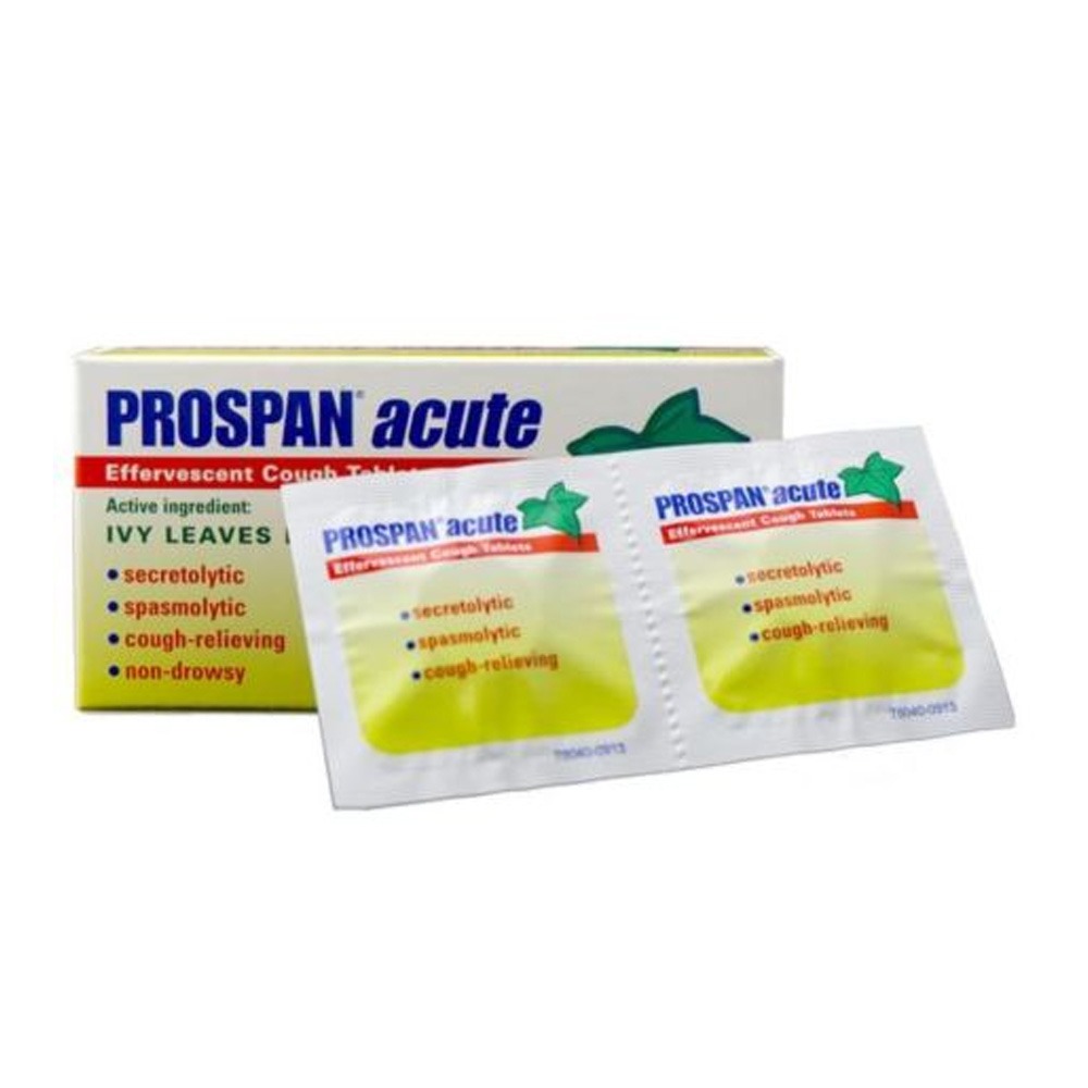 Prospan Acute Effervescent Tablets 20's