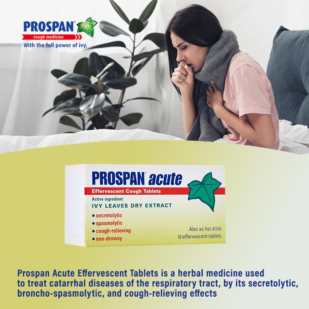 Prospan Acute Effervescent Tablets 20's