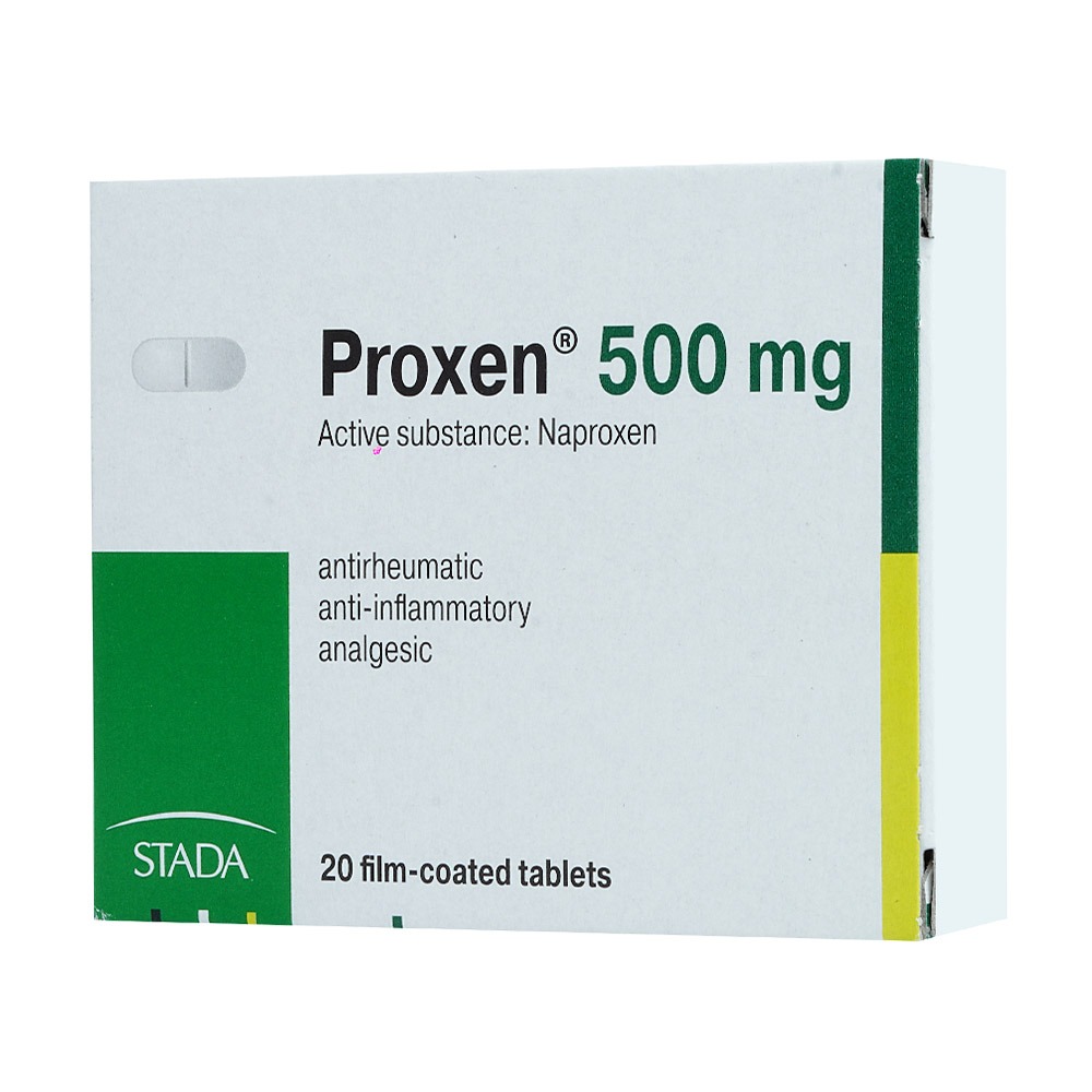 Proxen 500mg Tablets, Pack of 20's