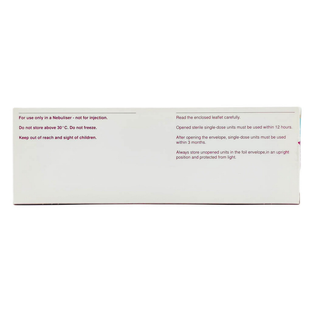 Pulmicort Budesonide 0.25mg/ml Sterile Nebulising Suspension 2ml, Pack of 20’s