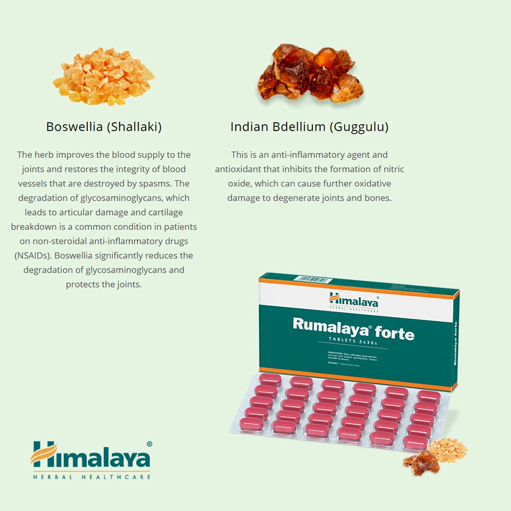 Himalaya Rumalaya Forte Tablets 60's