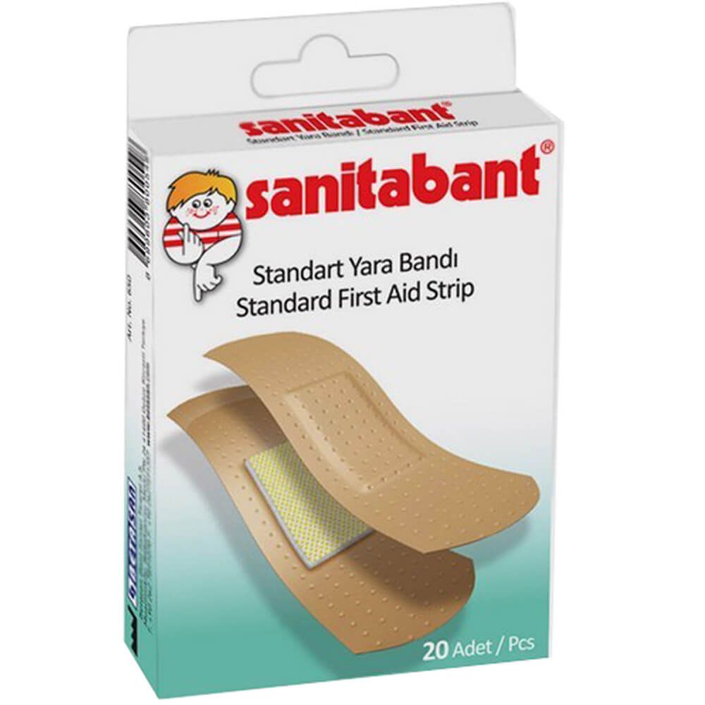 Sanitabant Standard First Aid Strip 20's