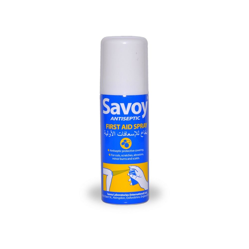 Savoy Antiseptic First Aid Spray For Cuts & Wounds 50ml