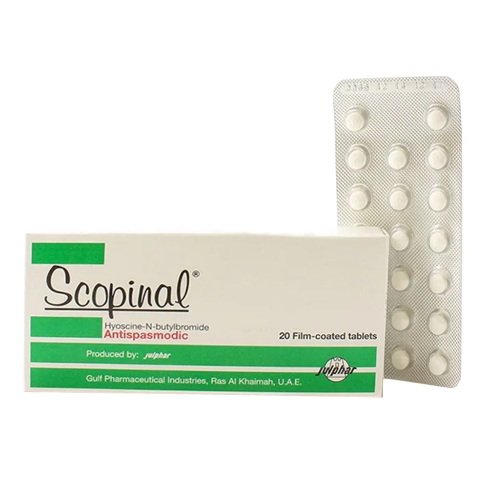 Julphar Scopinal 10 mg Tablets 20's
