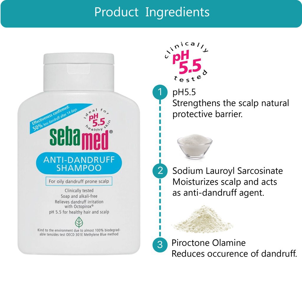 Sebamed Anti-Dandruff Shampoo 200 mL