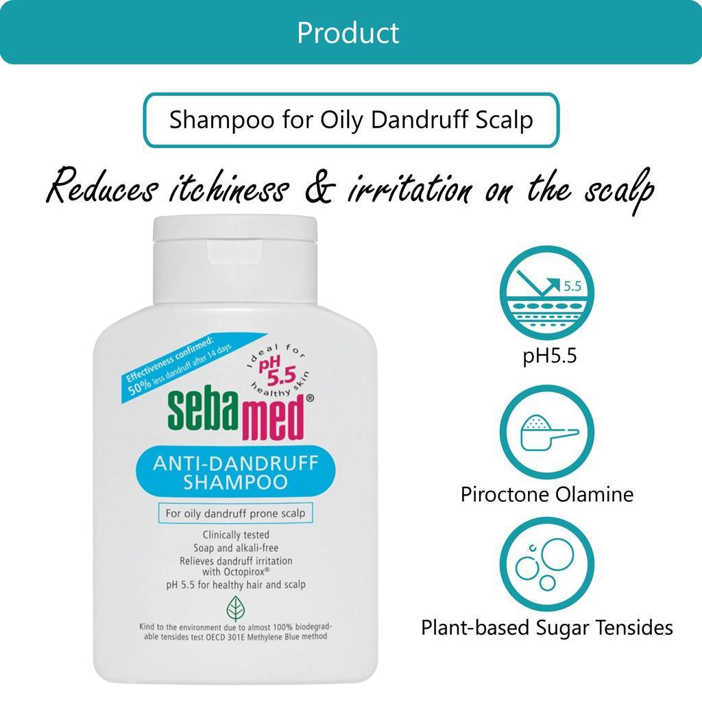 Sebamed Anti-Dandruff Shampoo 200 mL