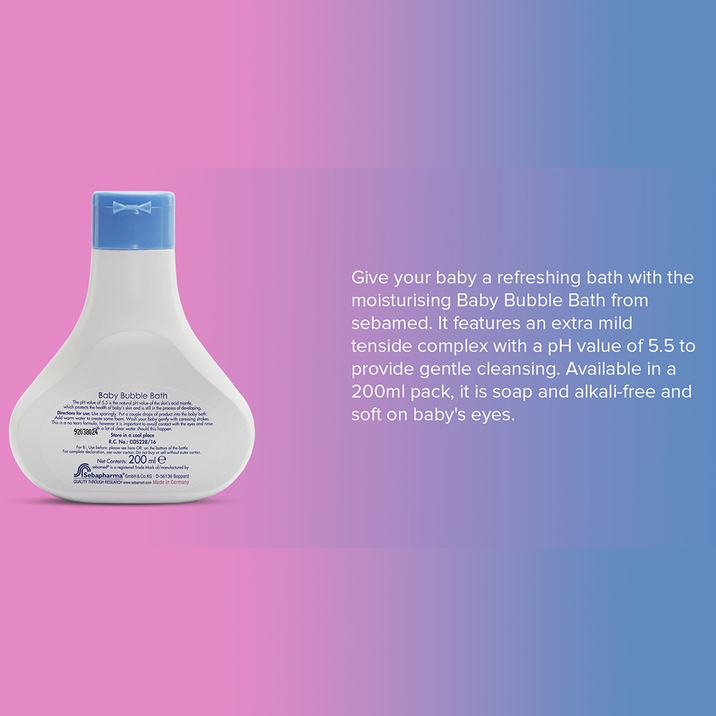 Sebamed Baby Bubble Bath 200 mL