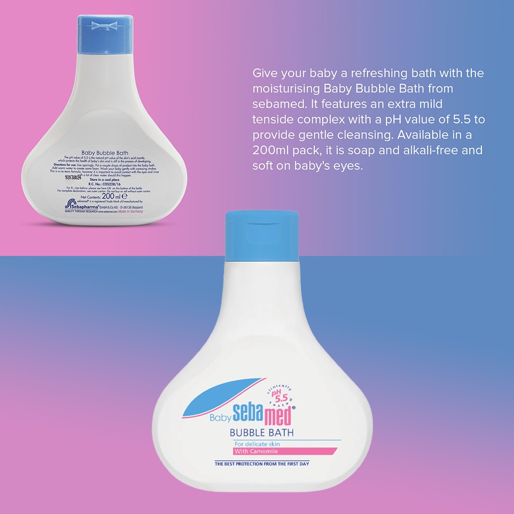 Sebamed Baby Bubble Bath 500 mL