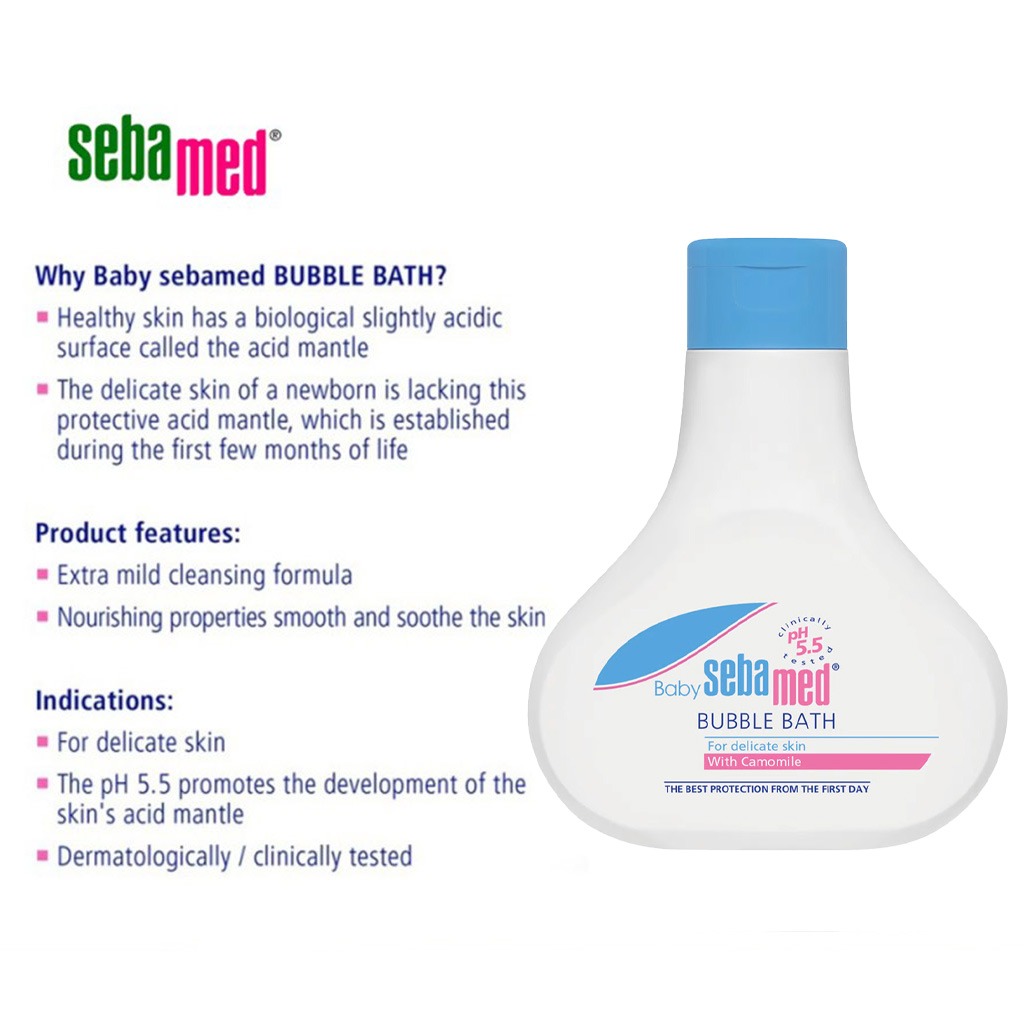 Sebamed Baby Bubble Bath 500 mL