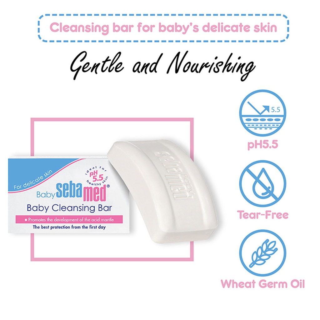 Sebamed Baby Cleansing Bar 100 g