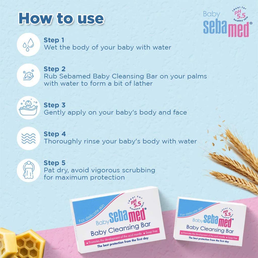 Sebamed Baby Cleansing Bar 150 g