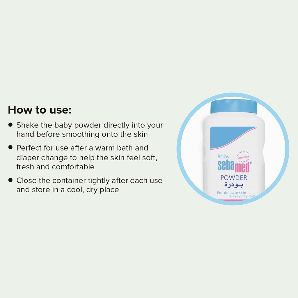 Sebamed Baby Powder 200 g