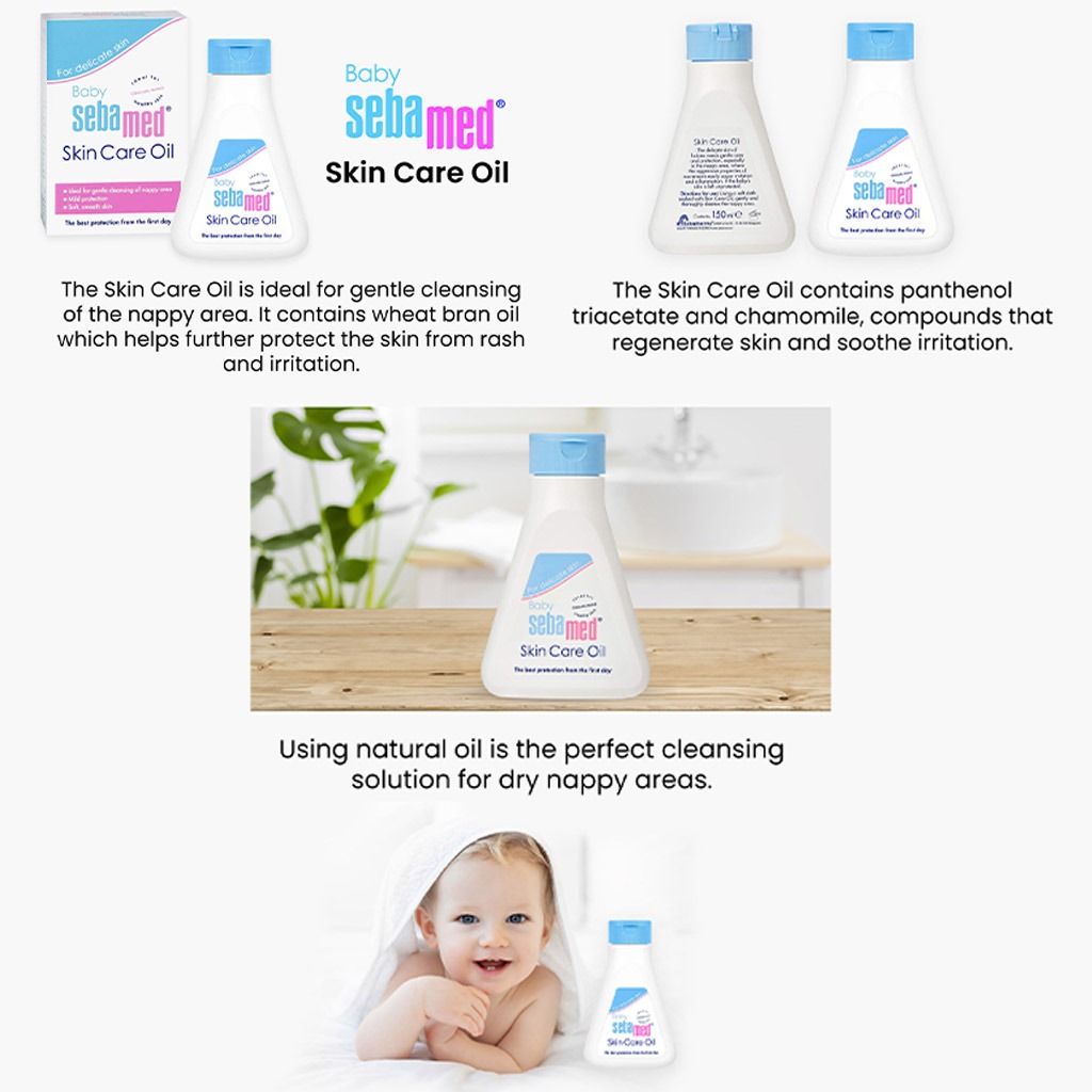 Sebamed Baby Skin Care Oil 150 mL