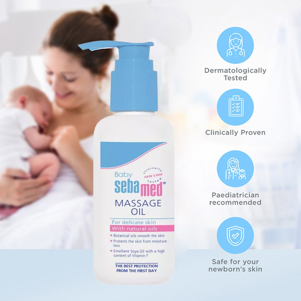 Sebamed Baby Soothing Massage Oil 150 mL