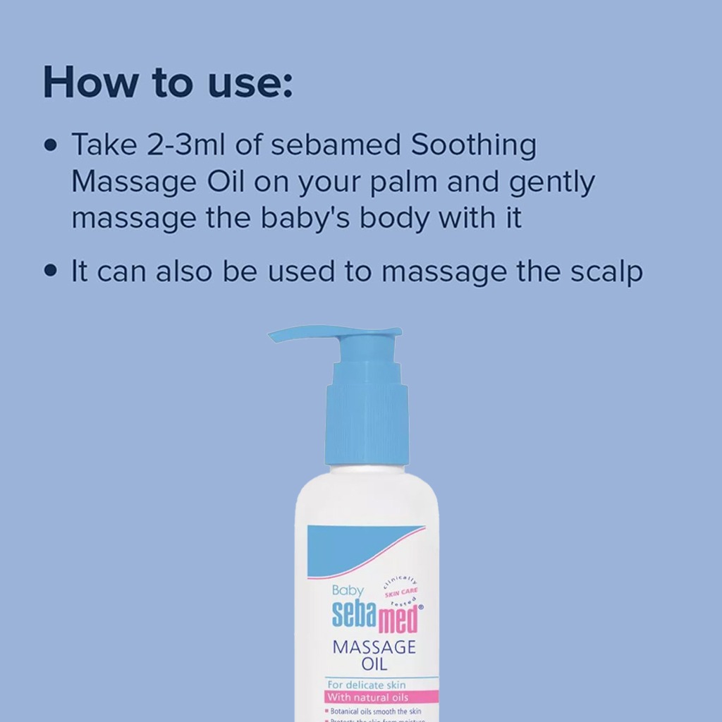 Sebamed Baby Soothing Massage Oil 150 mL