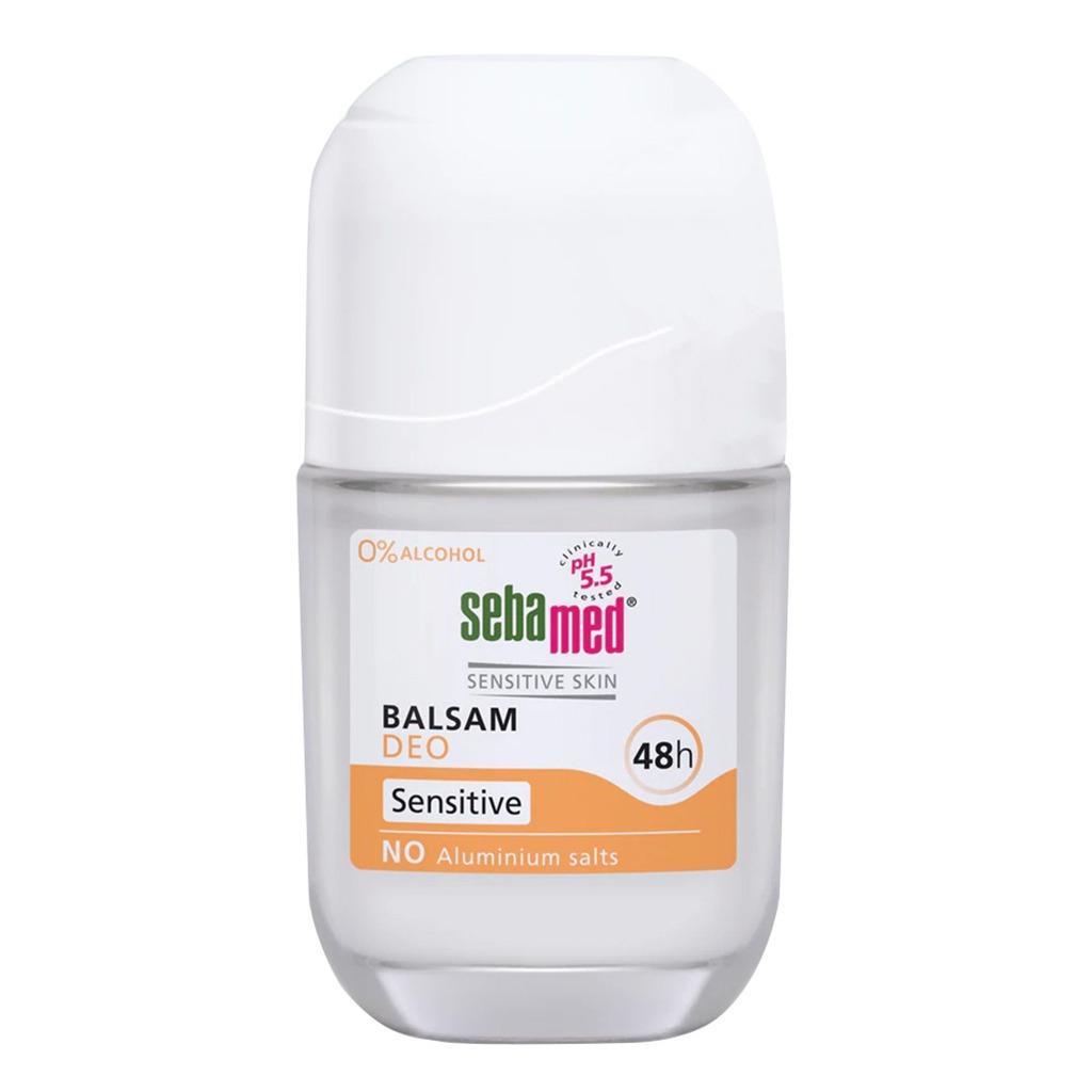 Sebamed Balsam 48Hr Deo Roll-on, Sensitive 50 mL