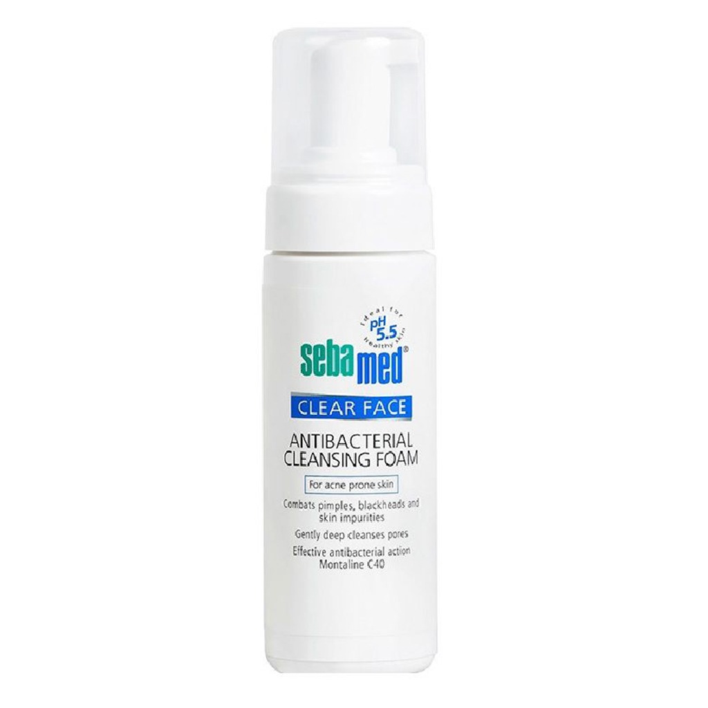 Sebamed Clear Face Antibacterial Cleansing Foam 150 mL