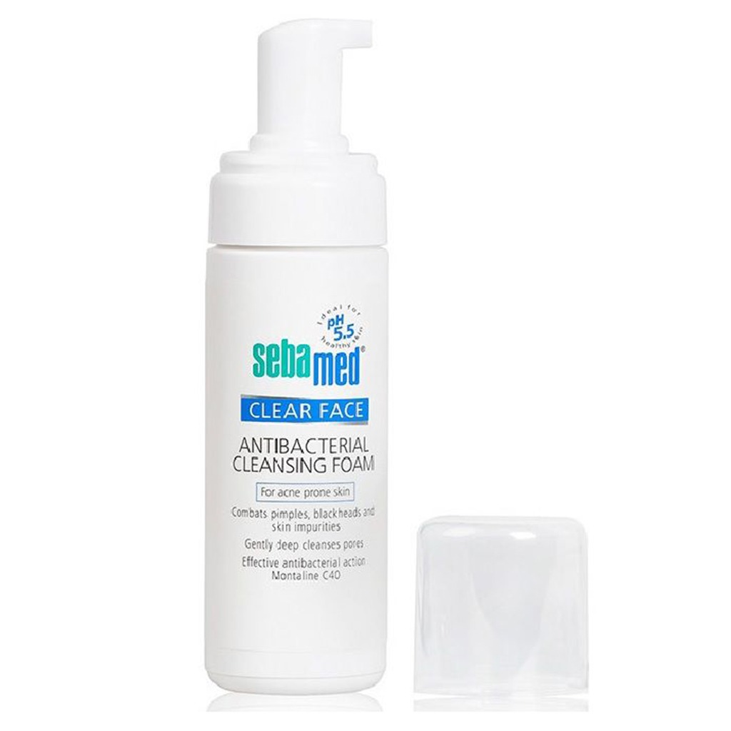 Sebamed Clear Face Antibacterial Cleansing Foam 150 mL