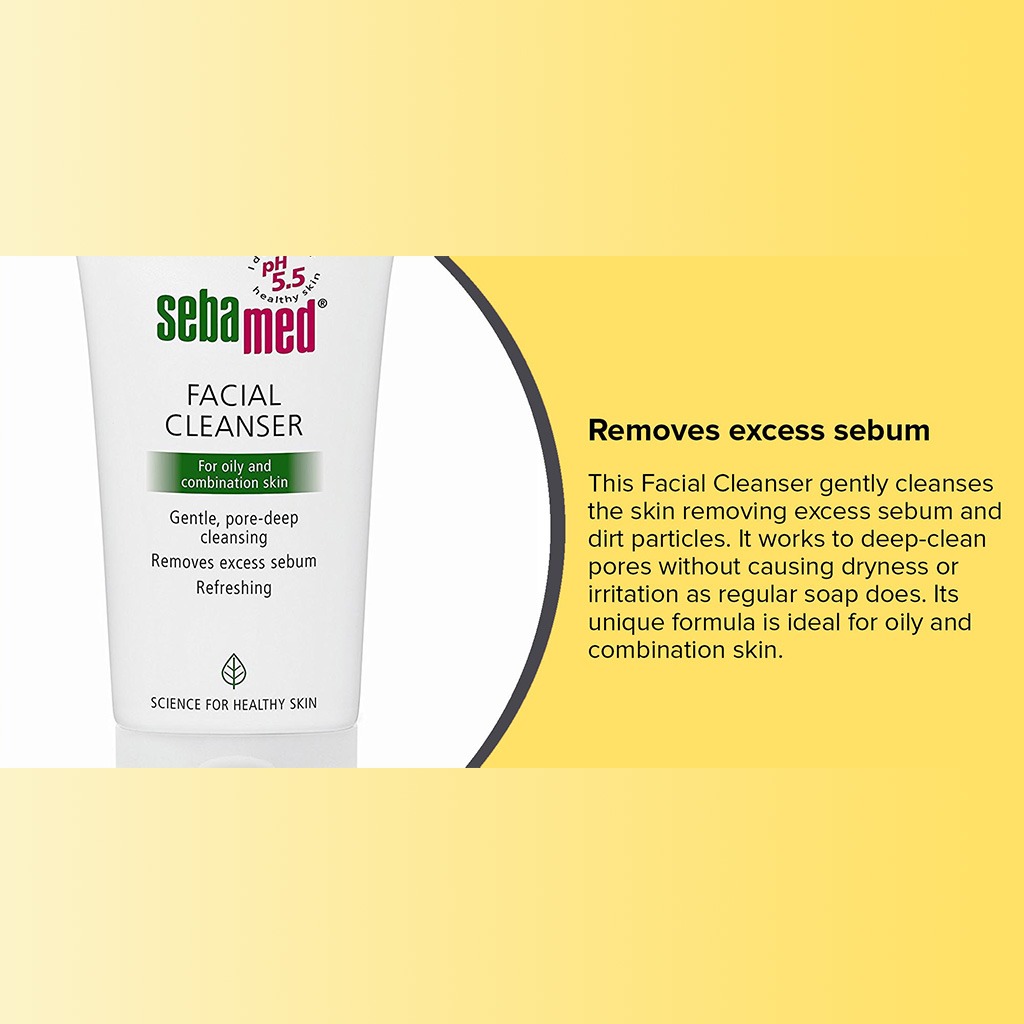 Sebamed Facial Cleanser for Oily and Combination Skin 150 mL