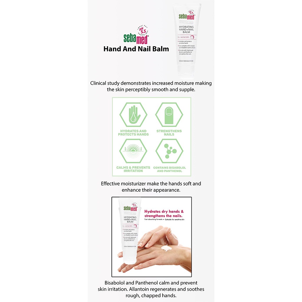 Sebamed Hand and Nail Balm 75 mL