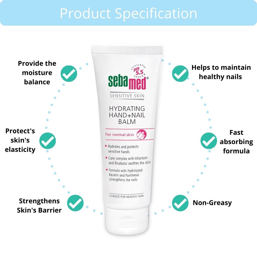Sebamed Hand and Nail Balm 75 mL