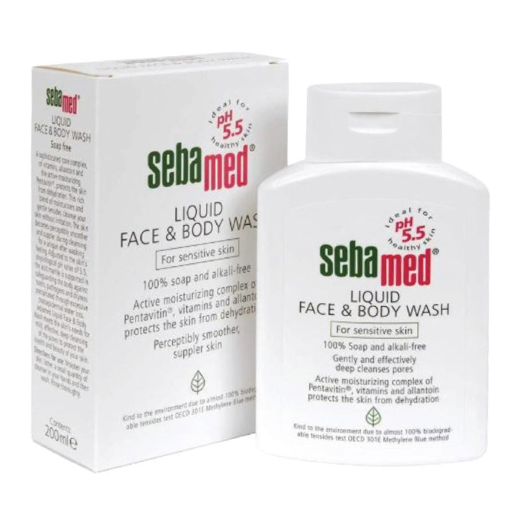 Sebamed Liquid Face & Body Wash 500 mL