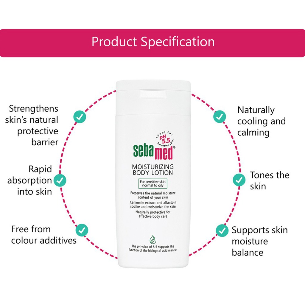 Sebamed Moisturizing Body Lotion 200 mL