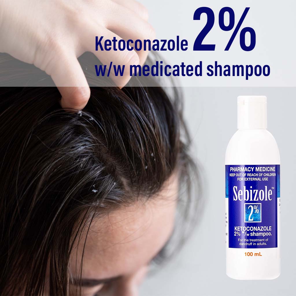 Sebizole 2% Anti-Dandruff Shampoo 100 mL