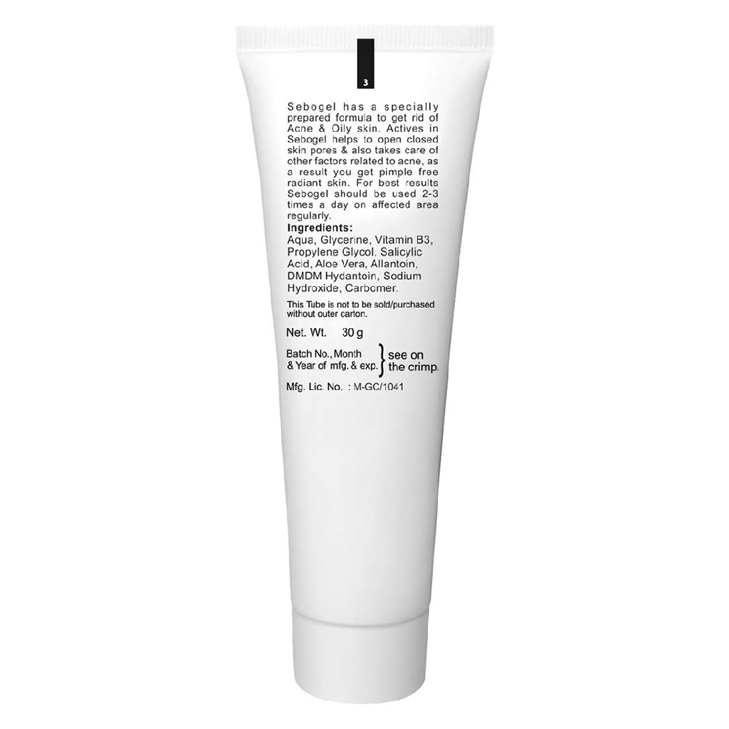 Sebogel Pimples and Oily Skin Gel 30 g